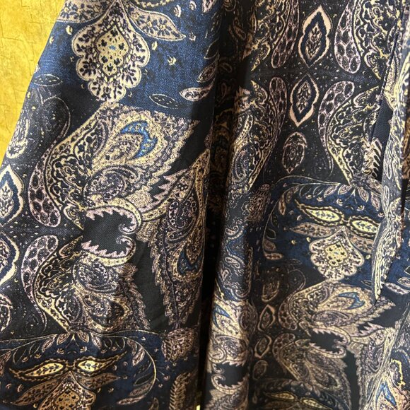 Lane Bryant Lena V-Neck Level-Hem Short Sleeve Midi Dress. Size 16PET. (1176) - Picture 7 of 8